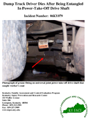 Dump Truck Driver Dies After Being Entangled In PowerTakeOff Drive Shaft