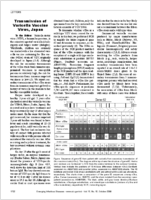 Transmission of Varicella Vaccine Virus Japan