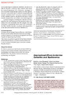 Haematospirillum jordaniae Cellulitis and Bacteremia