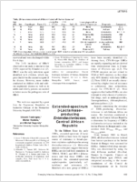 Extendedspectrum Lactamaseproducing Enterobacteriaceae Central African Republic