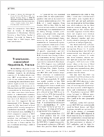 Transfusionassociated Hepatitis E France