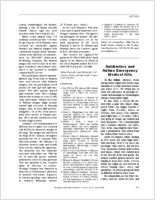 Antibiotics and Airline Emergency Medical Kits