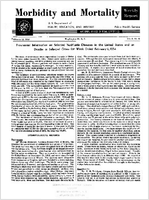 Morbidity and Mortality Weekly Report Vol 3 No 5 February 12 1954