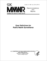 Morbidity and Mortality Weekly Report Recommendations and Reports October 19 1990  Vol 39  No RR13
