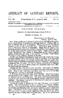 Weekly Reports for April 6 1894
