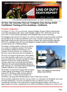 38YearOld Volunteer Recruit Firefighter Dies During SCBA Confidence Training at Fire AcademyCalifornia