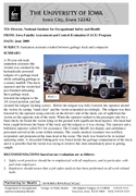 Sanitation assistant crushed between garbage truck and compactor