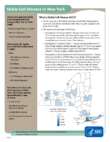 Sickle Cell Disease in New York Facts for Providers