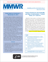 MMWR Morbidity and Mortality Weekly Report Vol 62 No 45 November 15 2013