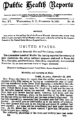 Public health reports  v 15 no 46 November 16 1900