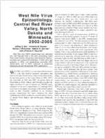 West Nile Virus Epizootiology Central Red River Valley North Dakota and Minnesota 20022005
