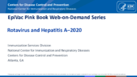 Rotavirus and Hepatitis A Pink Book WebonDemand Series 2020
