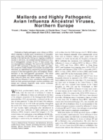 Mallards and Highly Pathogenic Avian Influenza Ancestral Viruses Northern Europe