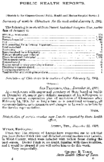 Public health reports  v 19 no 14 January 8 1904
