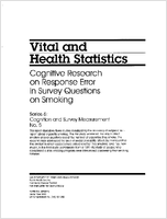 Cognitive Research on Response Error in Survey Question on Smoking