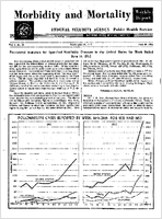 Morbidity and Mortality Weekly Report Vol 1 No 24 June 20 1952