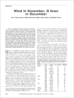 Wind in November Q Fever in December