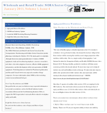 Wholesale and Retail Trade NORA Sector Council Bulletin