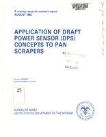 Application of Draft Power Sensor Dps Concepts to Pan Scrapers