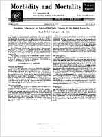 Morbidity and Mortality Weekly Report Vol 2 No 38 week ended September 26 1953