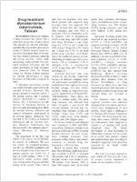 Drugresistant Mycobacterium tuberculosis Taiwan