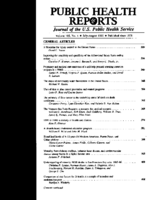 Public Health Rep  v 105 no 4  table of contents