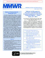 MMWR Morbidity and Mortality Weekly Report Vol 63 No 46 November 21 2014