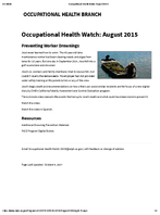 Preventing Worker Drownings video description page