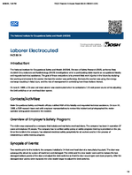 Laborer Electrocuted FACE 8824