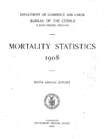 Mortality Statistics 1908