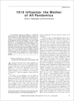 1918 Influenza the Mother of All Pandemics