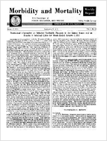 Morbidity and Mortality Weekly Report Vol 3 No 52 January 7 1955
