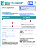Updated 20232024 Formula Novavax COVID19 Vaccine AtAGlance