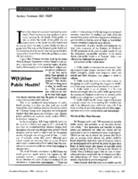 WHIther Public Health