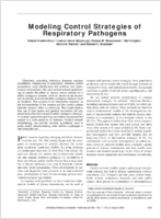 Modeling Control Strategies of Respiratory Pathogens