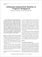 Influenzaassociated Deaths in Tropical Singapore