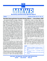 MMWR Morbidity and Mortality Weekly Report Vol 51 No 42 October 25 2002
