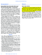 MMWR Announcement National Birth Defects Prevention Month and Folic Acid Awareness Week  January 2013