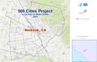 500 Cities Project Local Data for Better Health 2014 Burbank CA