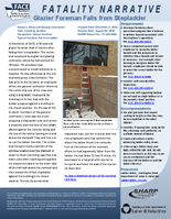 Fatality Narrative Glazier Foreman Falls from Stepladder