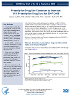 Prescription Drug Use Continues to Increase US Prescription Drug Data for 20072008