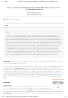 Factors Associated with Working During the COVID19 Pandemic and Intent to Stay at Current Nursing Position