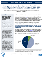 Osteoporosis or Low Bone Mass at the Femur Neck or Lumbar Spine in Older Adults United States 20052008