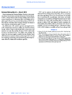 National Kidney Month  March 2014