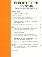 Public Health Reports  v 104  no 2  cover