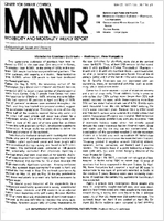 MMWR Morbidity and Mortality Weekly Report May 27 1977  Vol 26  No 21