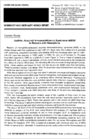 MMWR Morbidity and Mortality Weekly Report October 26 1984  Vol 33  No 42