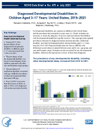 Diagnosed Developmental Disabilities in Children Aged 317 Years United States 20192021