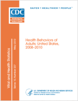 Health Behaviors of Adults United States 20082010