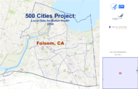 500 Cities Project Local Data for Better Health 2014 Folsom CA